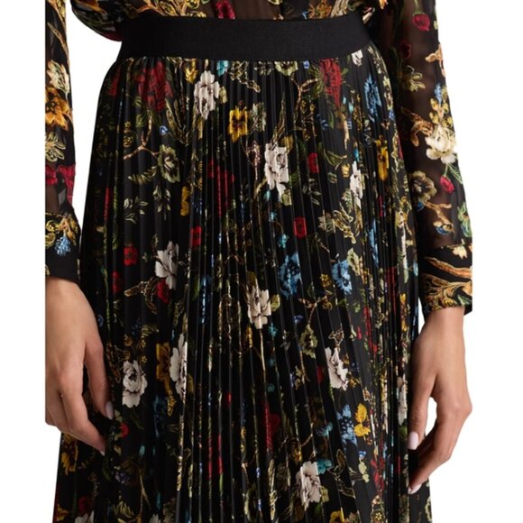 Alice and Olivia Katz Pleated Maxi Skirt - Picture 6 of 6